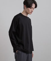 スムースシルケット L／Sカットソー