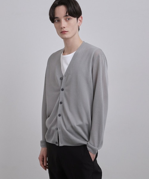 Vネックニットカーディガン｜ティーケータケオキクチの通販｜&mall