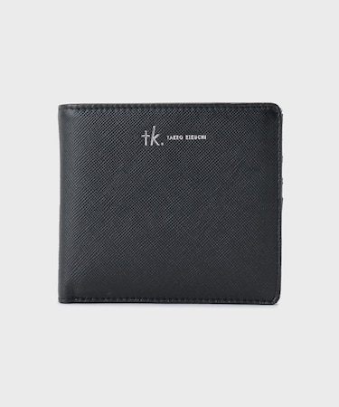 【牛革】サフィアーノ二つ折り財布