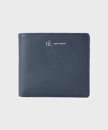 【牛革】サフィアーノ二つ折り財布