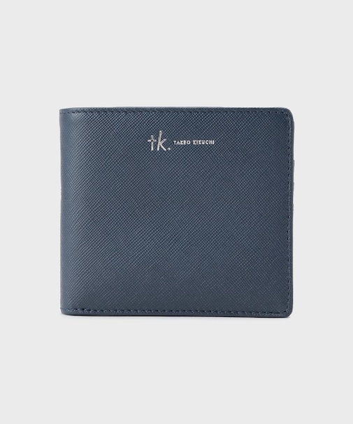 【牛革】サフィアーノ二つ折り財布