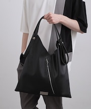 【2WAY】ツートーンマルシェショルダーバッグ