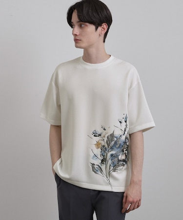 リーフエンブロブラーTシャツ