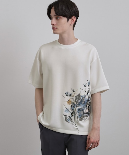 リーフエンブロブラーTシャツ