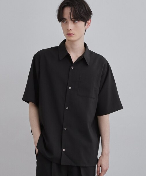 AIRY DRYレギュラーカラーシャツ/吸水速乾/UVカット/マシーンウォッシャブル/洗濯可/イージーケア