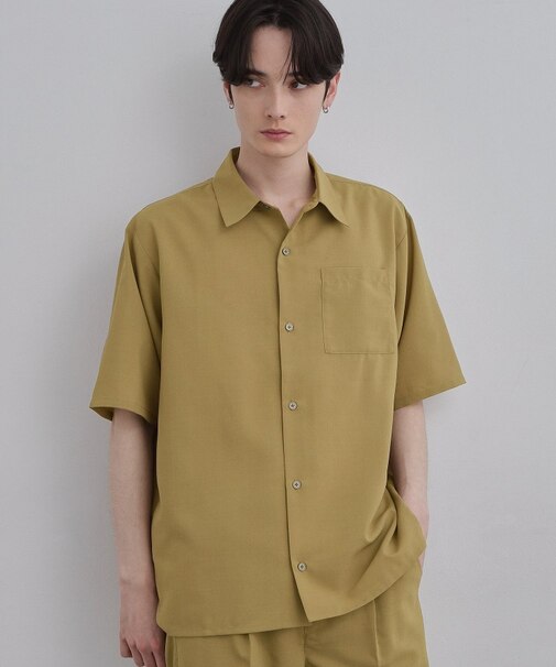 AIRY DRYレギュラーカラーシャツ/吸水速乾/UVカット/マシーンウォッシャブル/洗濯可/イージーケア