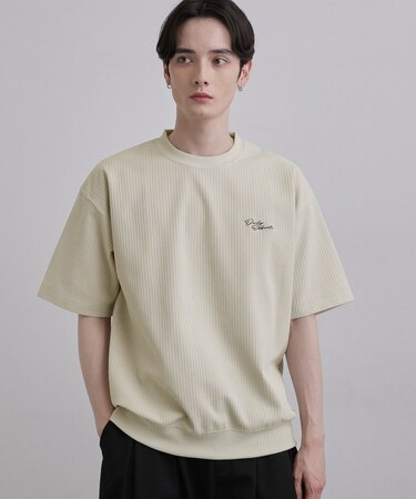 ポリワッフルカットソー