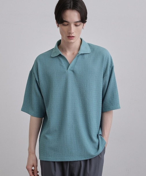 スキッパーポロシャツ