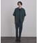 【上下2点セットアップ】トロミシャツセットアップ／接触冷感／ストレッチ／洗える