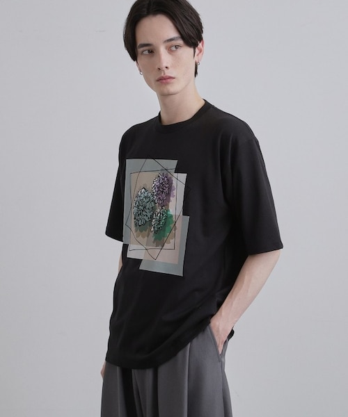 フラワープリントTシャツ｜ティーケータケオキクチの通販｜&mall