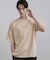 ポンチスエードタッチTシャツ