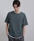 リブフェイクレイヤードTシャツ