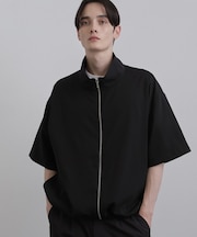 【接触冷感/2WAY】洗えるZIPシャツアウター