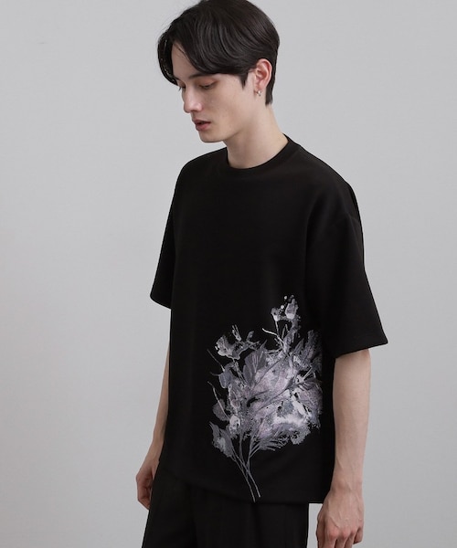リーフエンブロブラーTシャツ｜ティーケータケオキクチの通販｜&mall