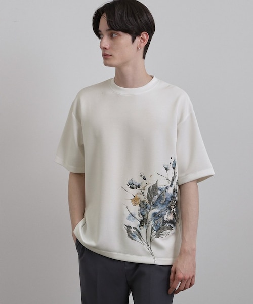リーフエンブロブラーTシャツ｜ティーケータケオキクチの通販｜&mall