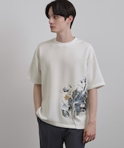 リーフエンブロブラーTシャツ