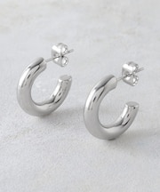 【ステンレス】フープピアス