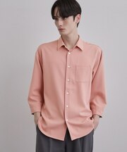 COOLMAX(R)七分袖レギュラーシャツ
