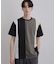 異素材切替Tシャツ
