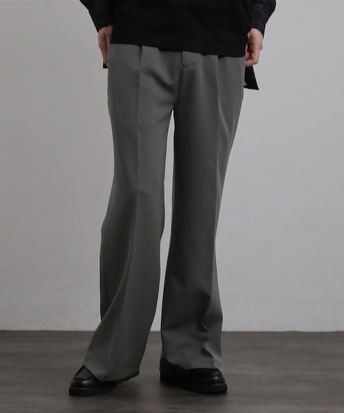 防シワ／ストレッチ】smart shift seriesワイドストレートパンツ
