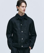 【色褪せしにくいデニム/セットアップ対応可】Comfy Fadeless Denim Seriesデニムジャケット