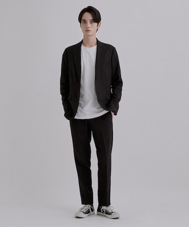 【365日対応】PINHEADシングルセットアップ/上下2点セット/ONOFF兼用/ストレッチ/洗える/イージーケア/シワになりにくい/ビジネス対応