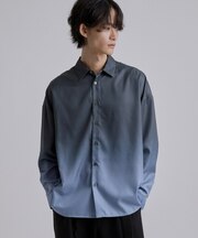 なめらかグラデーションシャツ
