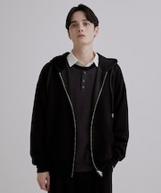 【TOROMIシリーズ】シルキータッチZIPパーカー