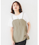 【洗える/Tシャツ】ビスチェドッキングプルオーバー