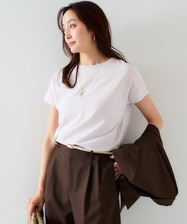 【11色展開/コットン100/アンサンブル可能】 プルオーバーニット