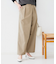【セットアップ可能】フロントラップ ワイドパンツ