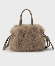 【定番人気！】2Wayドロストフェイクファートート