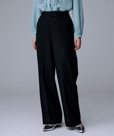 裏起毛ワイドパンツ