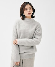 【大人な品格/ふわふわニット】フォックスカシミヤ コクーンニット