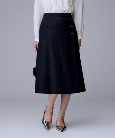 ミルドスムースフレアスカート