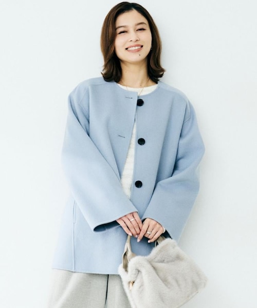 極美品♡ アンタイトル ミディ丈 軽やか セミラグランリバー コート 今季 ミディ丈/軽やか】セミラグランリバー コート｜アンタイトルの通販