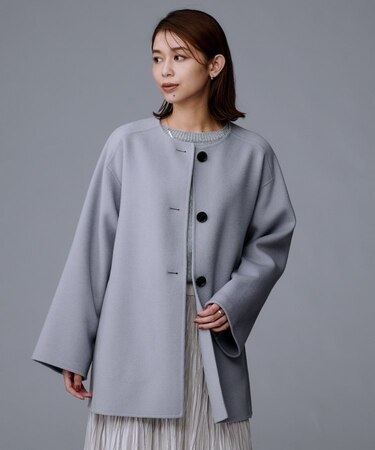 【ミディ丈/軽やか】セミラグランリバー コート