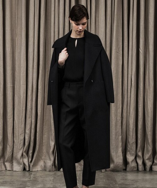 カシミヤリバーガウンコート｜アンタイトルの通販｜&mall（アンド