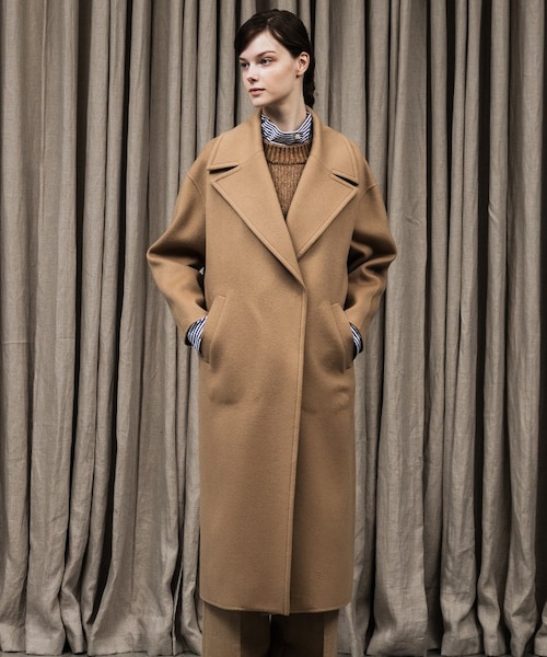 カシミヤリバーガウンコート｜アンタイトルの通販｜&mall（アンド