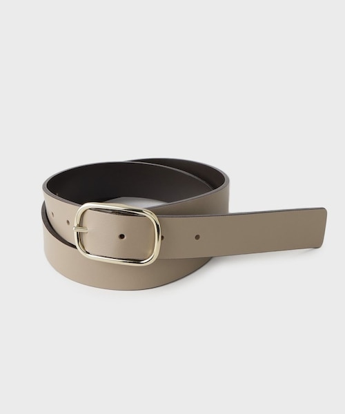 本革／リバーシブル】オーバルベルト30mm｜アンタイトルの通販｜&mall