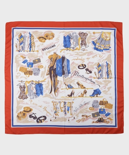 トルソープリントスカーフ