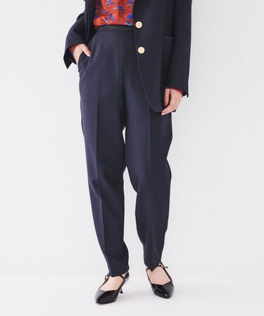 【セットアップ可能/細身シルエット】オックスペンシルパンツ