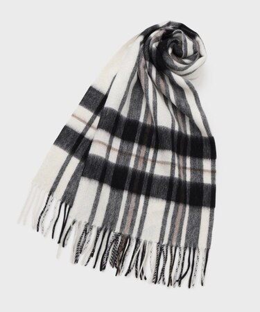 【手洗い可/クリスマスギフト】ラムズウールマフラー