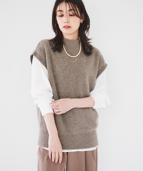 ウールフォックス ベストニット｜アンタイトルの通販｜&mall（アンド