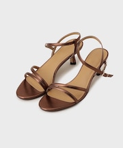 シャイニーナローサンダル