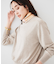 【アンサンブル可能/洗える】リネン混ベーシックプルオーバー