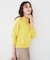 【アンサンブル可能/洗える】リネン混ベーシックプルオーバー