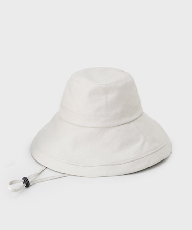 【遮熱・UVカット・ウォッシャブル】つば広HAT