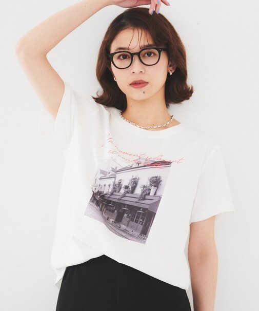 【洗える/ロゴ】プリントジャージTシャツ