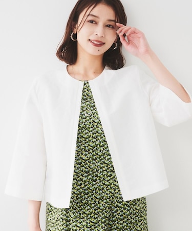 【短丈/オンオフ/きれいめ】タイプライタージャケット